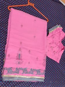 Sari With Blouse