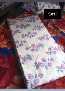 “White Cotton Suit with Dupatta – 4 Meter Full Set