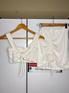 White Two-Piece Set
