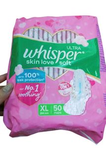 New Whisper 50 Sanitary pads