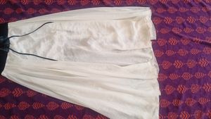 Flowy White Skirt - Perfect for Layering!