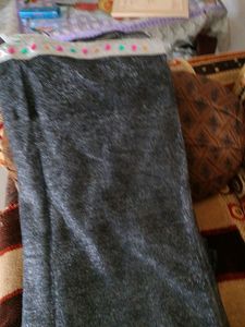 Black Net Saree With Blouse
