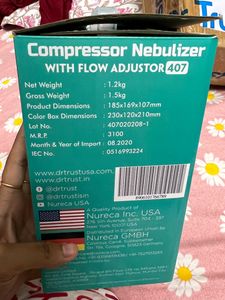 Dr Trust Compressor Nebulizer With Flow Adjustor
