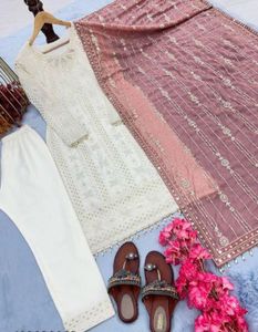 Elegant Embroidered Kurta Set