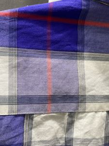 Gant White And Blue Check Shirt