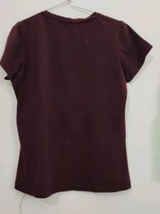Maroon Coloured Levis T Shirt