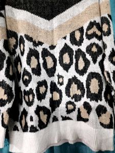 Animal Print Latest Sweater