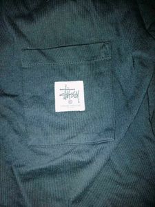 Non Used Casual Black Crop Top