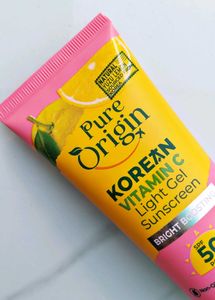 Pure origin vitamin c sunscreen