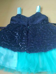 Sparkly Blue &amp; Aqua Party Dress