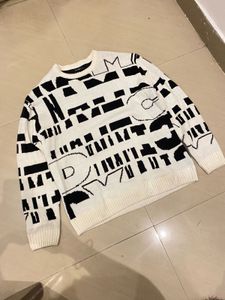 Abstract Graphic Print Sweater