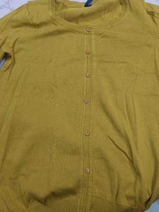 Mustard Cardigan