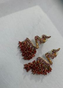 Swan Earrings