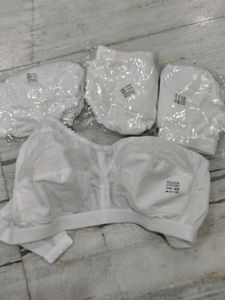 Comfortable White Bra