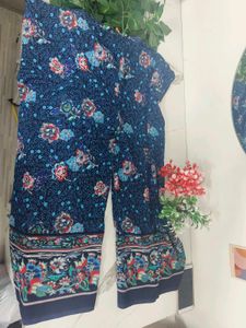 Frock Plazo Set (Printed Gorget Stiched)