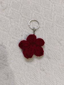 Chunky Crochet Keychain