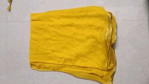Elegant Yellow Saree