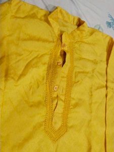 Yellow Ethnic Palazzos