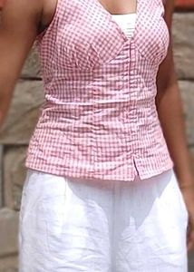 H&M Pink Halter Neck Top