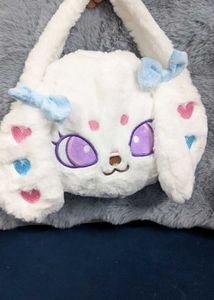 Cute Plush Puppy Handbag