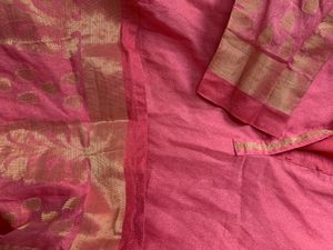 Pink Stitched Kurta