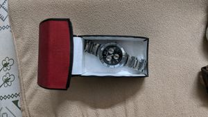 Men's Analogue Watch with Silver Strap