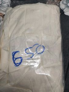 Off White Dress Material
