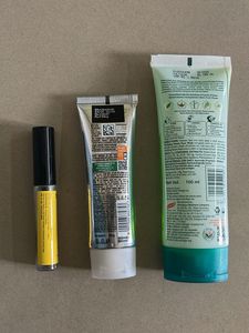 Finishing Stick With Garnier + Himalaya Face Wash