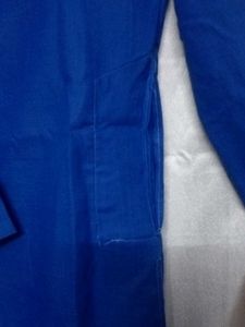 Blue Kurta with White Pajama Set
