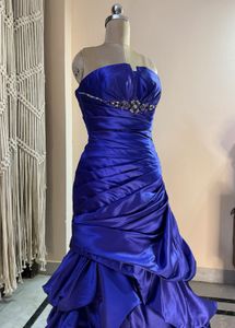 Blue Heavy Gown Very Pretty