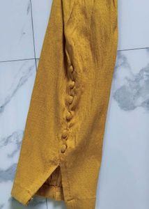 Stylish Mustard Trousers