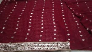 New Saree With Blouse Piece