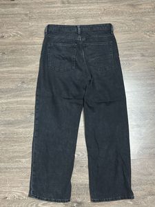 Black Wide-Leg Jeans