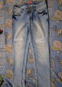 Girls Ripped Jeans