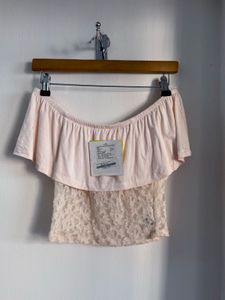 Mesh Insert Crop Top