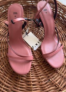 Limited Edition Zara Faux Leather Heels