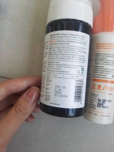 Plum VIT C Facewash And Toner