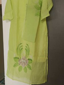 Lime Fresh Embroidered Kurta Set – Light, Lively &amp;