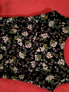 Floral Print Mini Dress