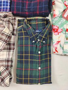 Men 5 Branded Shirts Combo