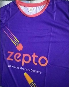 Zepto Delivery Purple T-Shirt