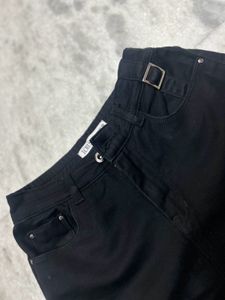 Women Black Stylish Pants Like Joggers
