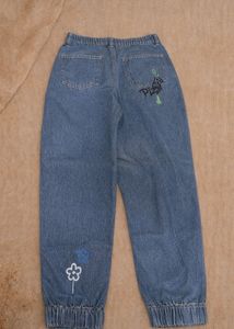 Unique Graffiti Art Denim Jeans