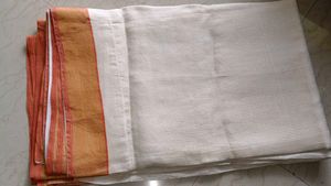 Off White Saree.