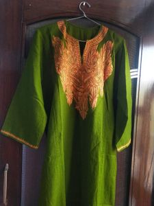 Tilla Embroidered Kashmiri Phiran
