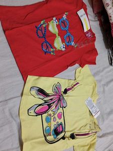 Cute Girls' T-Shirt Set