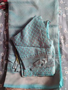 BANARASI SILK SAREE WITH BLOUSE