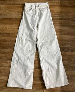 H&M White Wide Leg Pants