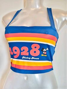 Mickey Mouse 1928 Crop Top