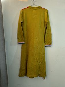 Long Winter Mustard Kurti